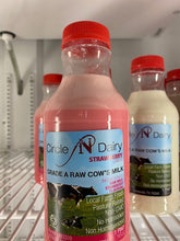 Load image into Gallery viewer, Pint Raw Strawberry Milk