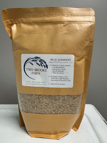 Blue Jasmoon Brown Mississippi Jasmine Rice - (GF)