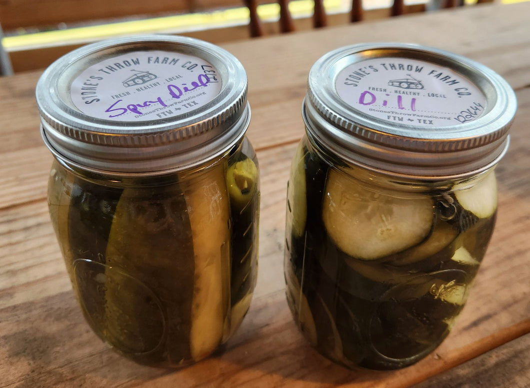 Spicy Dill Pickles - 1 pint (GF)