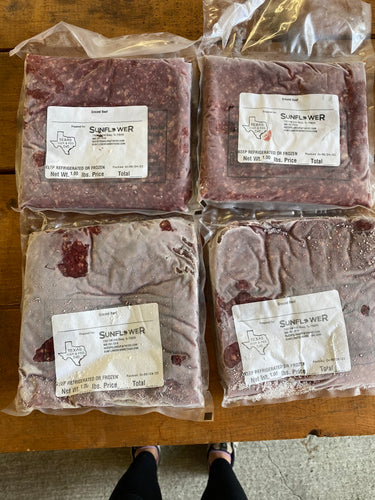 Ground Beef - 4 lbs for $30