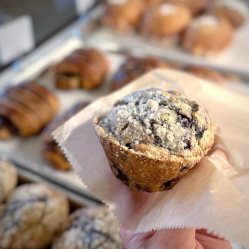 Blueberry Muffins - 4 per box