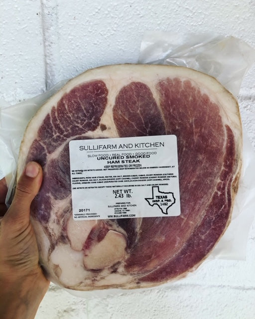 Smoked Ham Steak - Sea Salt Cured - .8 lb