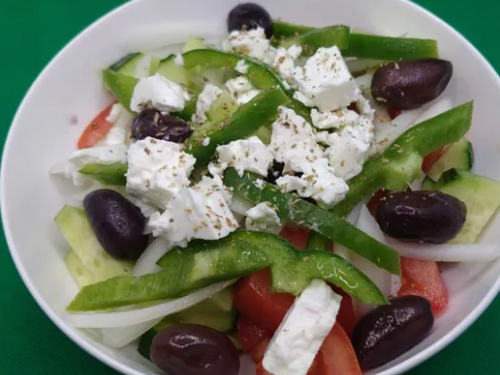 Authentic Greek Salad  -  Meal Sized - (GF / Vegetarian)