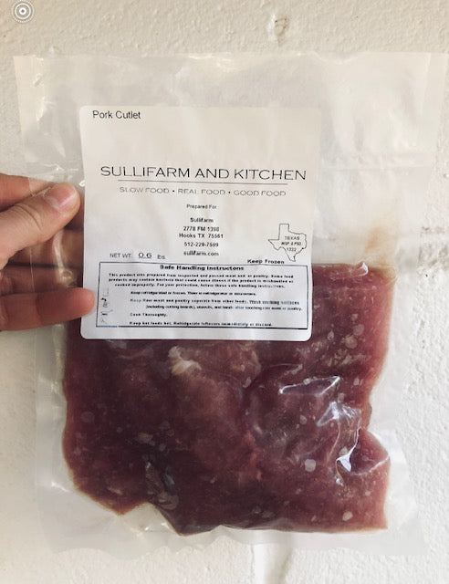 PORK Cutlets (small) - 0.5 lbs