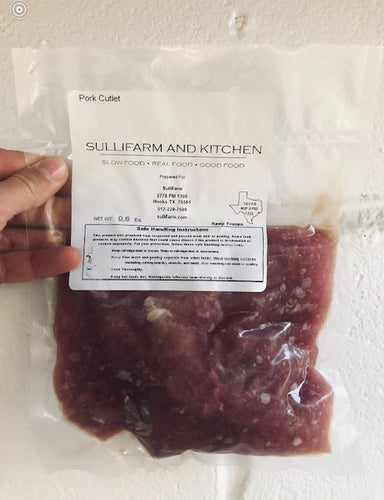 PORK Cutlets (small) - 0.5 lbs