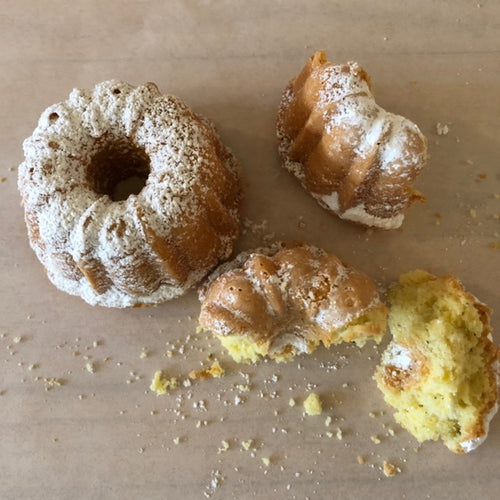 Lemon Rosemary Mini Bundt Cakes - box of 2