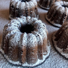 Load image into Gallery viewer, Mini Chocolate-Zucchini Bundt Cakes - box of 2
