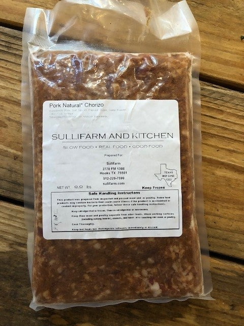 Ground PORK Chorizo - 1 lb