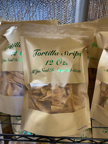 Made to order, fresh Tortilla Chips - (GF)