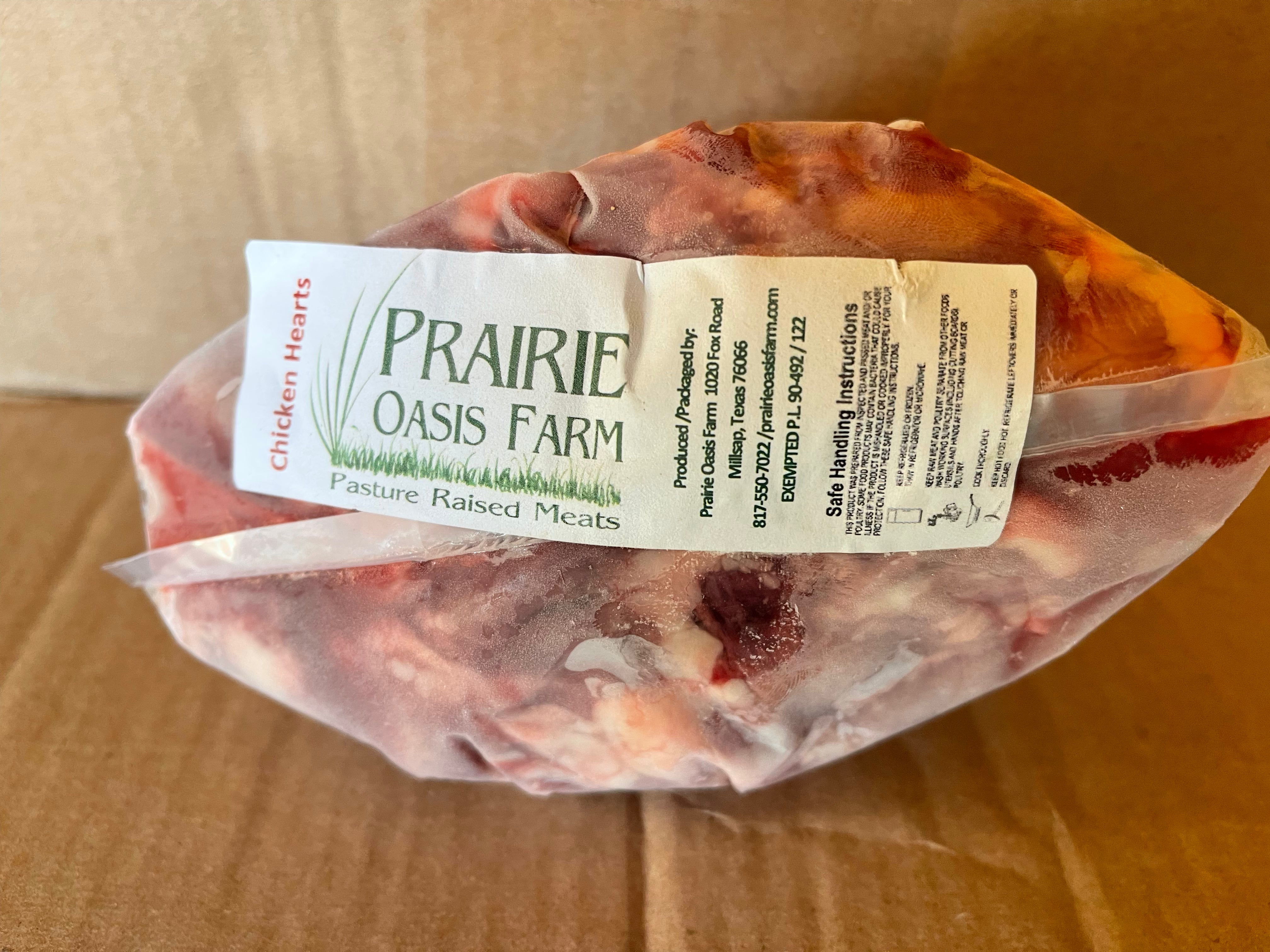 Chicken Hearts - 1lb pkg